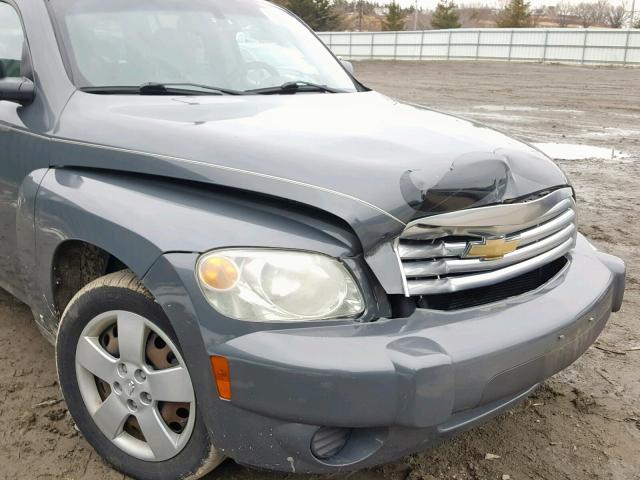 3GNDA33D68S594233 - 2008 CHEVROLET HHR LS Gris foto 9