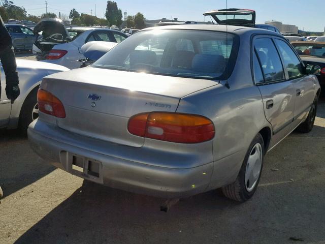 1Y1SK52821Z437848 - 2001 CHEVROLET GEO PRIZM GRAY photo 4