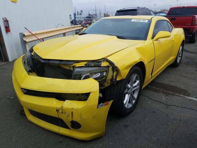 2G1FA1E33E9183450 - 2014 CHEVROLET CAMARO LS  photo 2