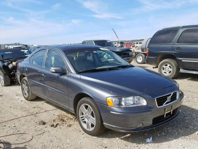 YV1RS592772638547 - 2007 VOLVO S60 2.5T GRAY photo 1