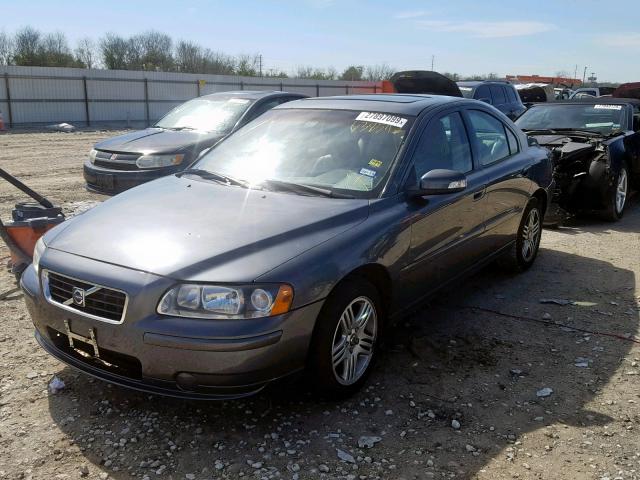 YV1RS592772638547 - 2007 VOLVO S60 2.5T GRAY photo 2