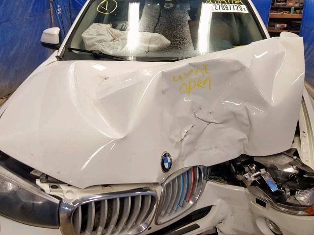 5UXWX9C50F0D48831 - 2015 BMW X3 XDRIVE2 WHITE photo 7
