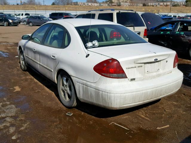 1FAFP55S54G161055 - 2004 FORD TAURUS SES WHITE photo 3