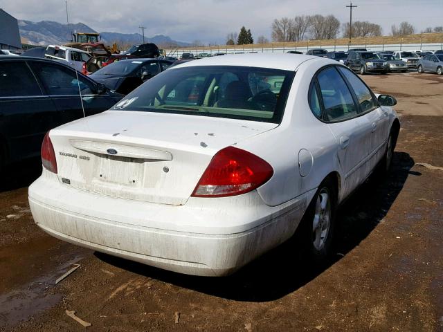 1FAFP55S54G161055 - 2004 FORD TAURUS SES WHITE photo 4