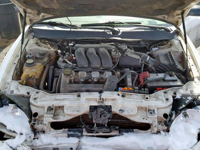 1FAFP55S54G161055 - 2004 FORD TAURUS SES WHITE photo 7