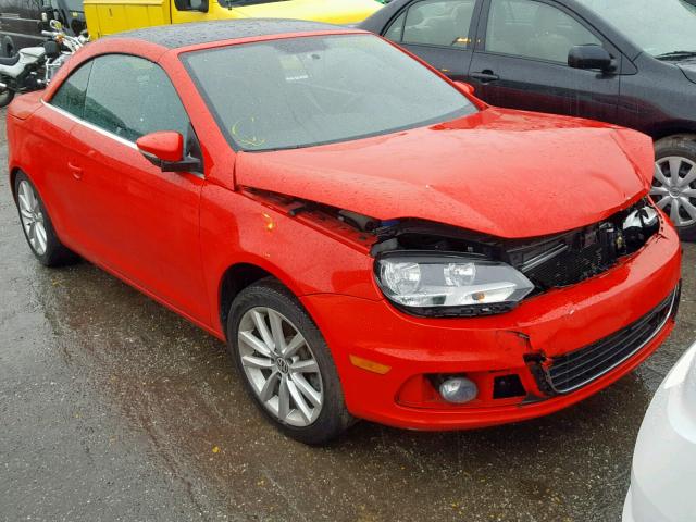 WVWBW8AH1FV001678 - 2015 VOLKSWAGEN EOS KOMFOR RED photo 1