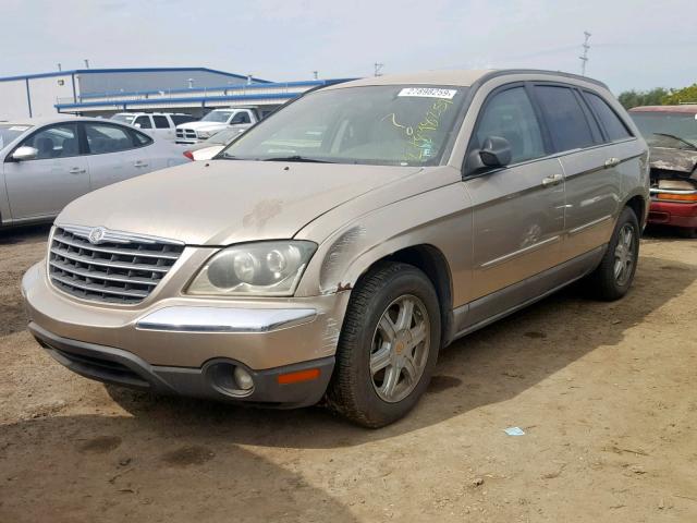 2C8GF68454R290334 - 2004 CHRYSLER PACIFICA GOLD photo 2