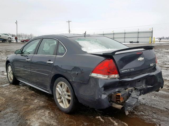 2G1WC5E36E1118303 - 2014 CHEVROLET IMPALA LIM GRAY photo 3