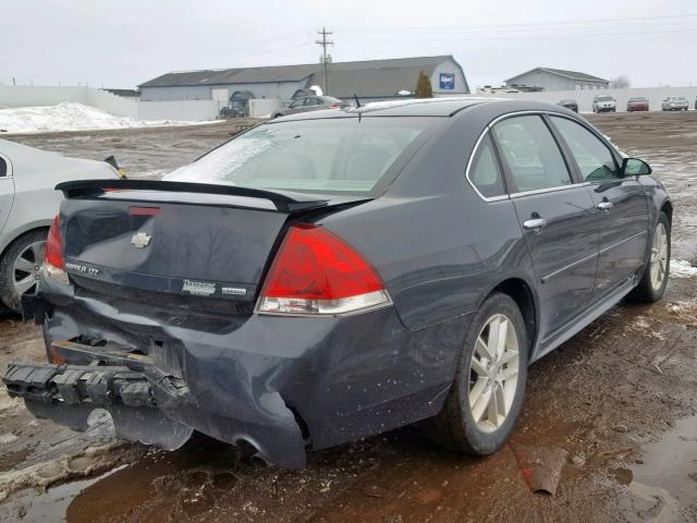 2G1WC5E36E1118303 - 2014 CHEVROLET IMPALA LIM GRAY photo 4