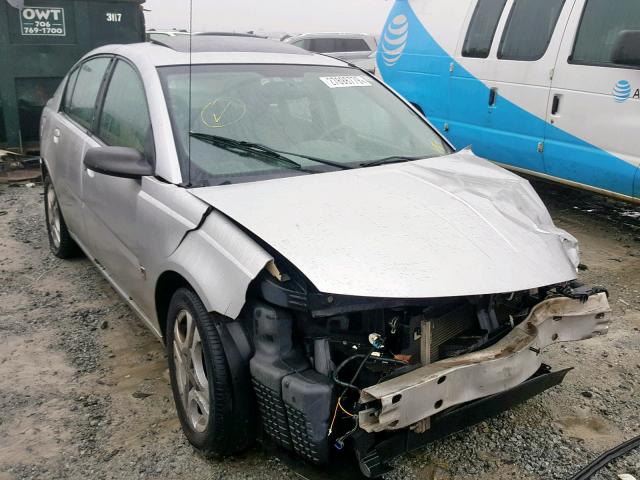 1G8AL52FX4Z136738 - 2004 SATURN ION LEVEL SILVER photo 1