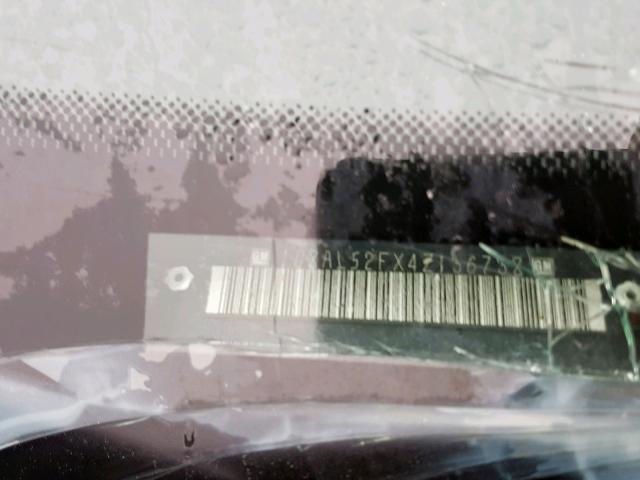 1G8AL52FX4Z136738 - 2004 SATURN ION LEVEL SILVER photo 10