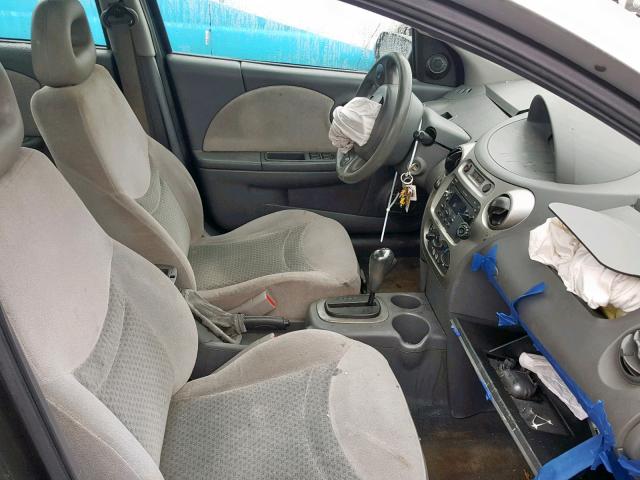 1G8AL52FX4Z136738 - 2004 SATURN ION LEVEL SILVER photo 5