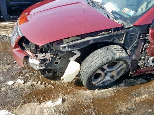 1G8AL52F45Z118656 - 2005 SATURN ION LEVEL BURGUNDY photo 9