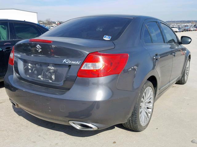 JS2RF9A57A6100671 - 2010 SUZUKI KIZASHI GT CHARCOAL photo 4