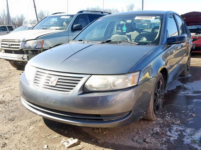 1G8AJ52F25Z110917 - 2005 SATURN ION LEVEL GRAY photo 2