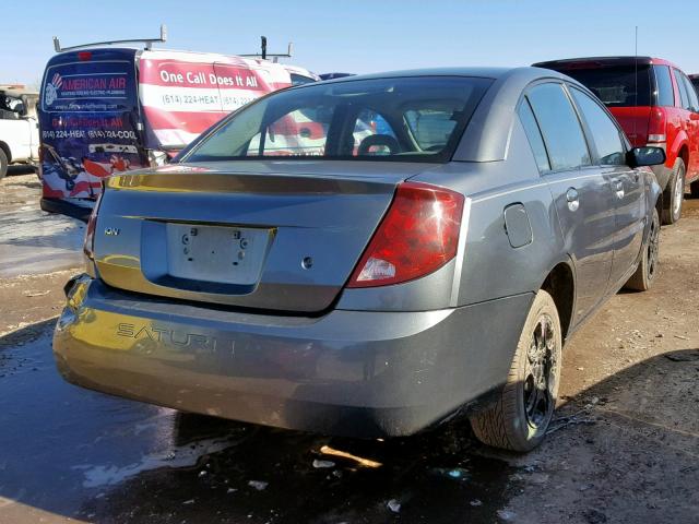 1G8AJ52F25Z110917 - 2005 SATURN ION LEVEL GRAY photo 4