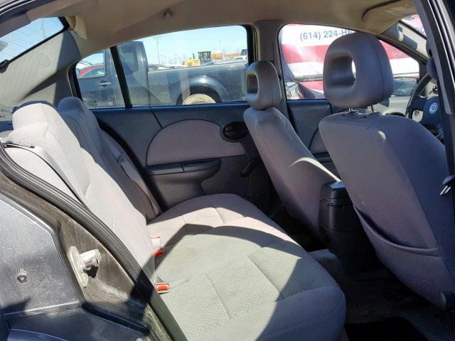 1G8AJ52F25Z110917 - 2005 SATURN ION LEVEL GRAY photo 6