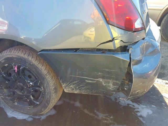 1G8AJ52F25Z110917 - 2005 SATURN ION LEVEL GRAY photo 9