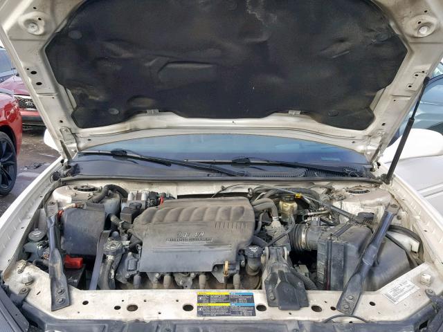 2G2WC58C181171101 - 2008 PONTIAC GRAND PRIX WHITE photo 7