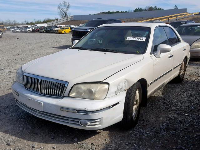 KMHFU45E04A371763 - 2004 HYUNDAI XG 350 WHITE photo 2