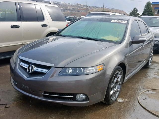 19UUA76637A036712 - 2007 ACURA TL TYPE S BROWN photo 2