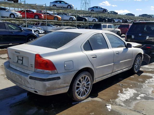 YV1RH592172627302 - 2007 VOLVO S60 2.5T WHITE photo 4