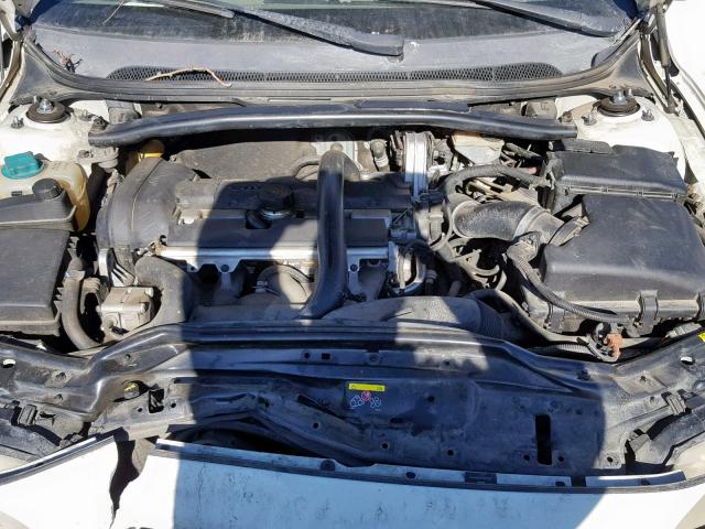 YV1RH592172627302 - 2007 VOLVO S60 2.5T WHITE photo 7