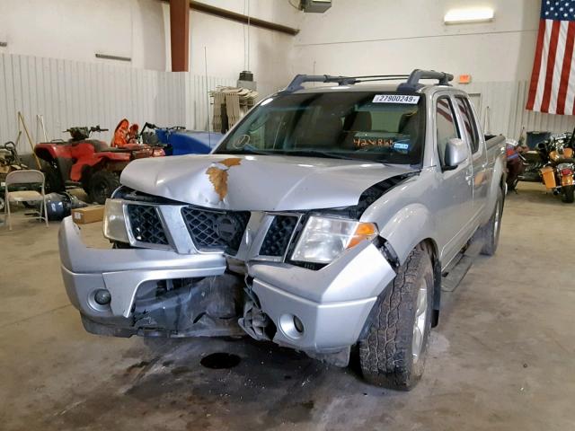 1N6AD09UX8C426865 - 2008 NISSAN FRONTIER C SILVER photo 2