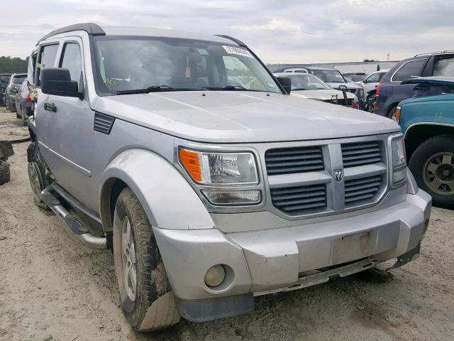 1D8GU28K48W219767 - 2008 DODGE NITRO SXT SILVER photo 1