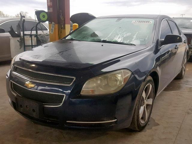 1G1ZC5E14BF316961 - 2011 CHEVROLET MALIBU 1LT ლურჯი ფოტო 2