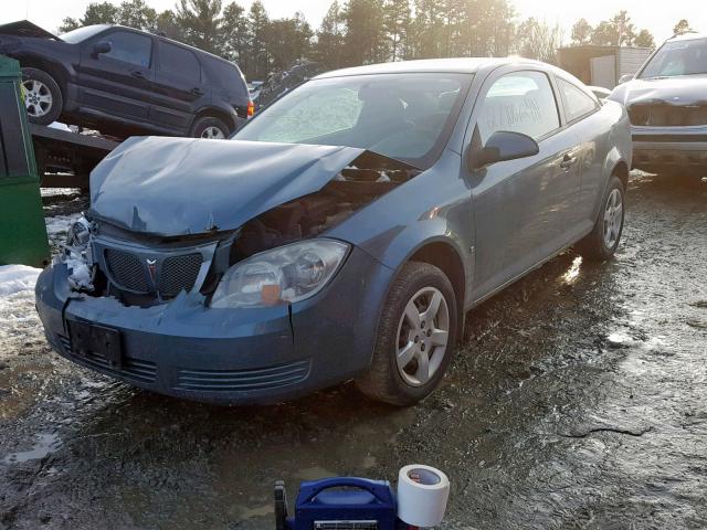 1G2AL18H497132439 - 2009 PONTIAC G5 GREEN photo 2