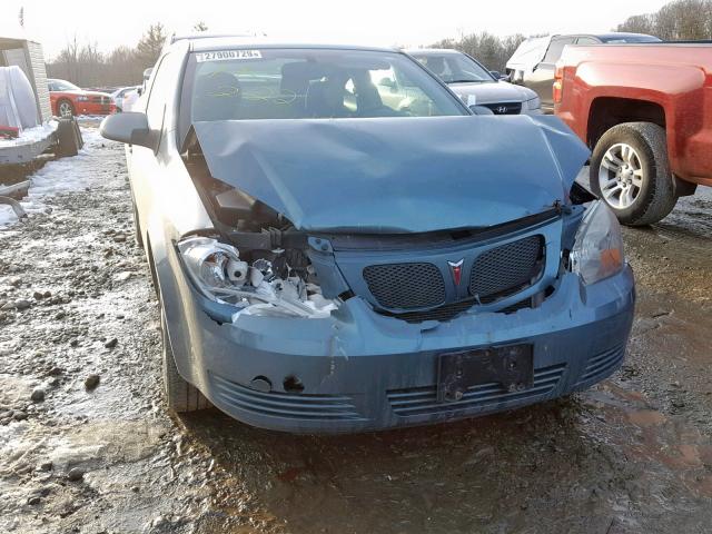 1G2AL18H497132439 - 2009 PONTIAC G5 GREEN photo 9
