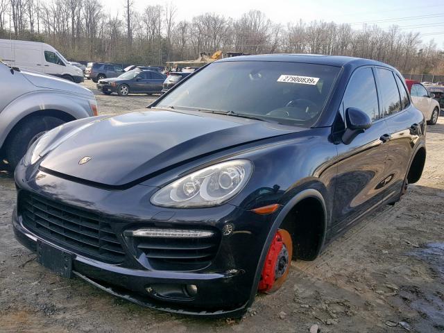 WP1AC2A20BLA81864 - 2011 PORSCHE CAYENNE TU BLACK photo 2