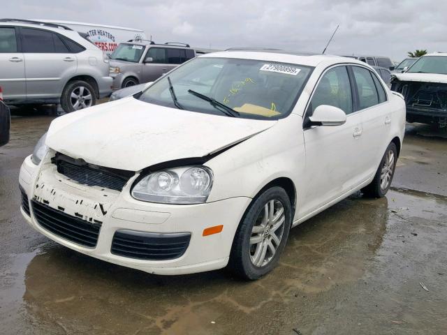 3VWEG71K47M147596 - 2007 VOLKSWAGEN JETTA WOLF WHITE photo 2