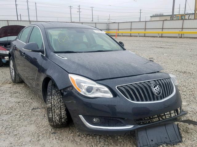 2G4GN5EX9F9152873 - 2015 BUICK REGAL PREM GRAY photo 1