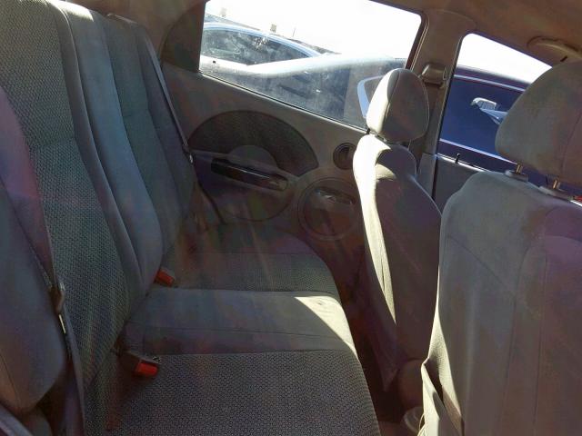 KL1TJ52674B210346 - 2004 CHEVROLET AVEO LS RED photo 6