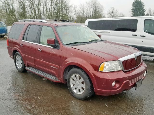 5LMFU28R74LJ27824 - 2004 LINCOLN NAVIGATOR 栗色 照片 1