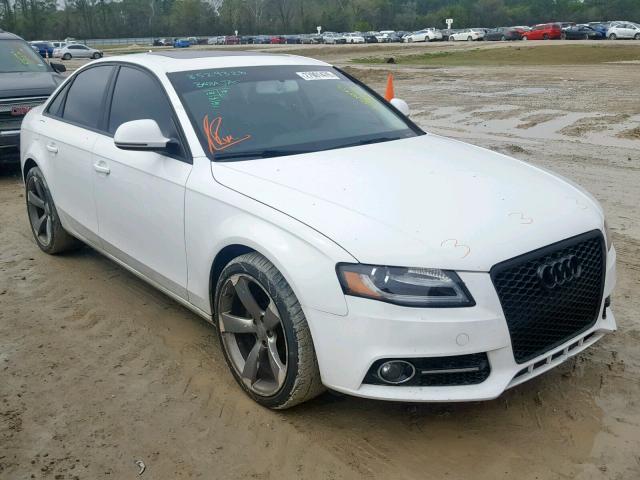 WAULF78K49A140471 - 2009 AUDI A4 2.0T QU WHITE photo 1