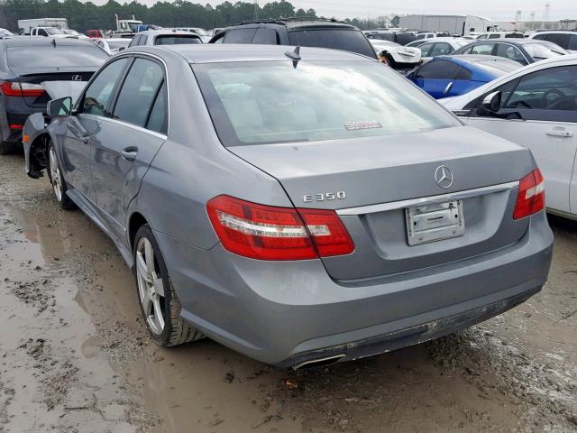 WDDHF5GB7AA020978 - 2010 MERCEDES-BENZ E 350 GRAY photo 3