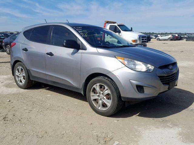 KM8JT3AB9CU393695 - 2012 HYUNDAI TUCSON GL SILVER photo 1