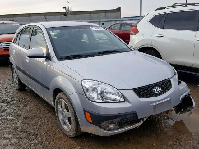 KNADE163166068868 - 2006 KIA RIO 5 SILVER photo 1