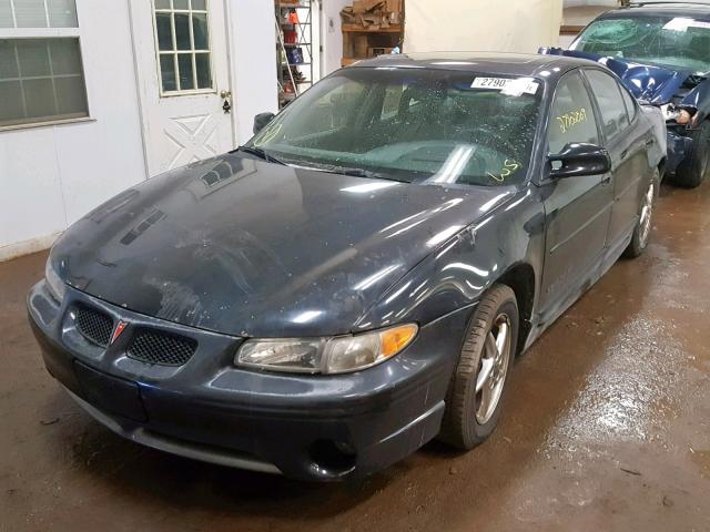 1G2WP52K32F114192 - 2002 PONTIAC GRAND PRIX BLACK photo 2