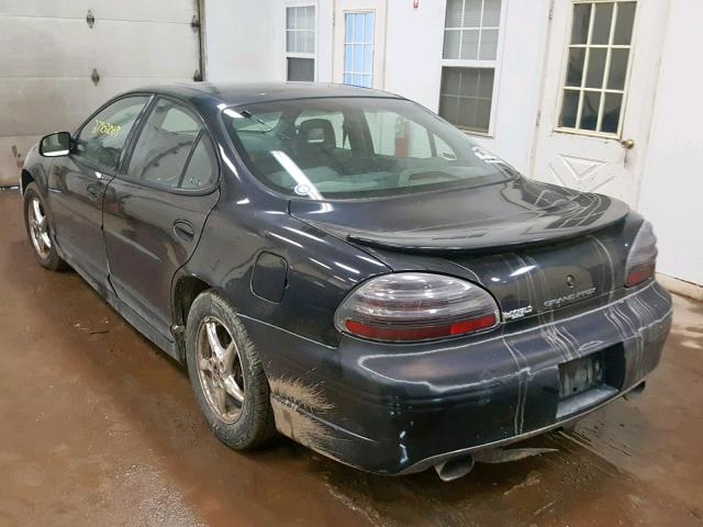 1G2WP52K32F114192 - 2002 PONTIAC GRAND PRIX BLACK photo 3