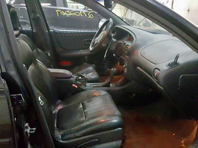 1G2WP52K32F114192 - 2002 PONTIAC GRAND PRIX BLACK photo 5