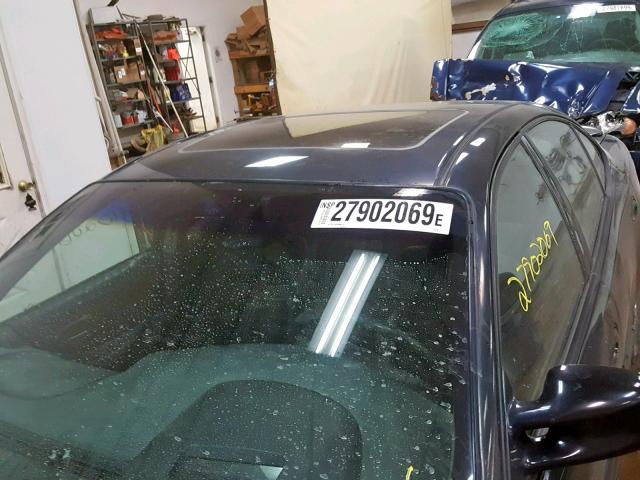 1G2WP52K32F114192 - 2002 PONTIAC GRAND PRIX BLACK photo 9