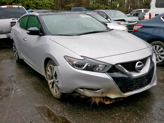 1N4AA6AP9HC426642 - 2017 NISSAN MAXIMA 3.5 SILVER photo 1