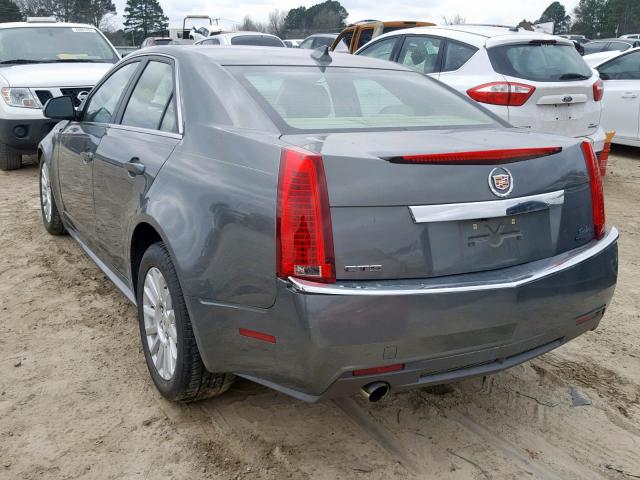 1G6DE5EY6B0153289 - 2011 CADILLAC CTS LUXURY GRAY photo 3