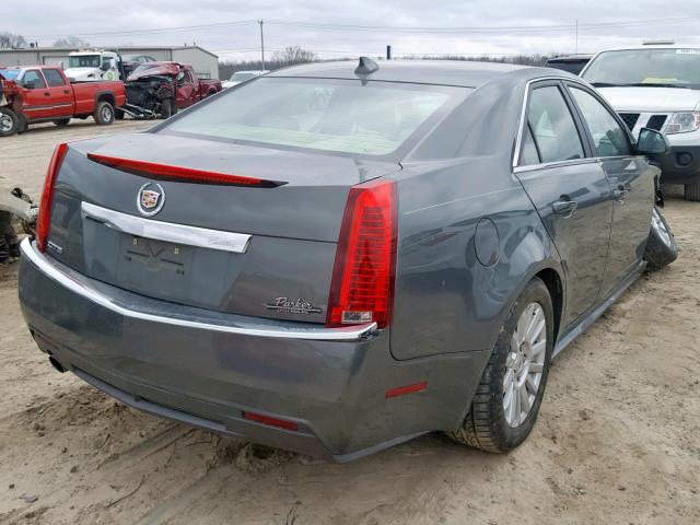 1G6DE5EY6B0153289 - 2011 CADILLAC CTS LUXURY GRAY photo 4