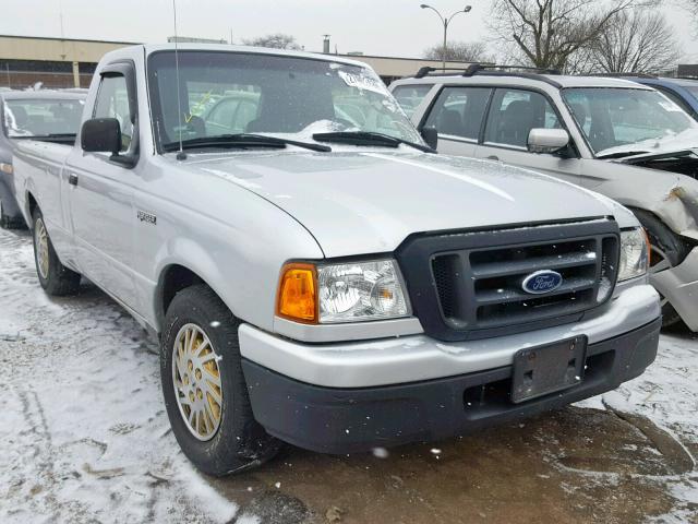 1FTYR10D74PA04190 - 2004 FORD RANGER GRAY photo 1