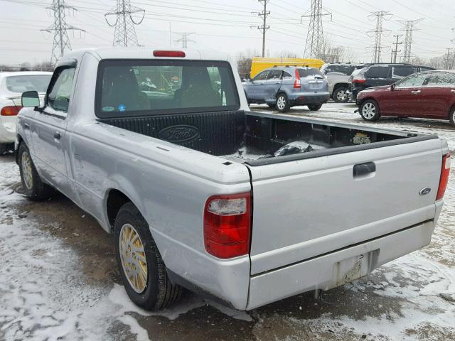 1FTYR10D74PA04190 - 2004 FORD RANGER GRAY photo 3